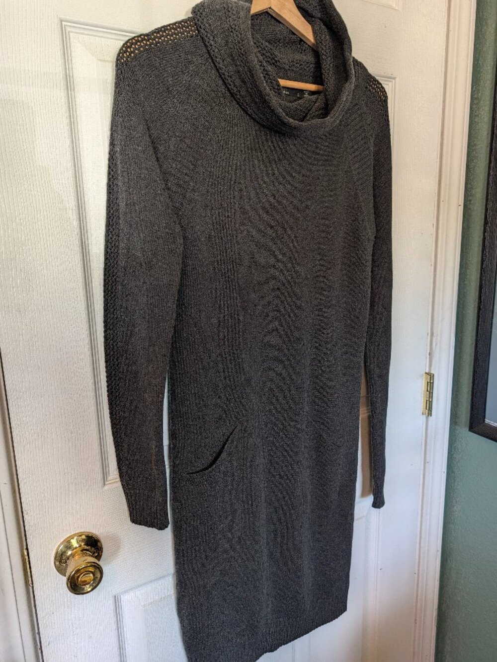 Size S Prana Cowl Neck Sweater Dress